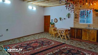 نمای داخلی اقامتگاه خانه بهشت - برزک - اصفهان